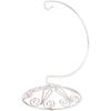 Bard's Ornate Silver Ornament Stand, Small, 6" H x 4" W x 4" D, Pack of 6 view 1