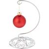 Bard's Ornate Silver Ornament Stand, Small, 6" H x 4" W x 4" D, Pack of 6 view 2