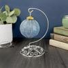 Bard's Ornate Silver Ornament Stand, Small, 6" H x 4" W x 4" D, Pack of 6 view 3