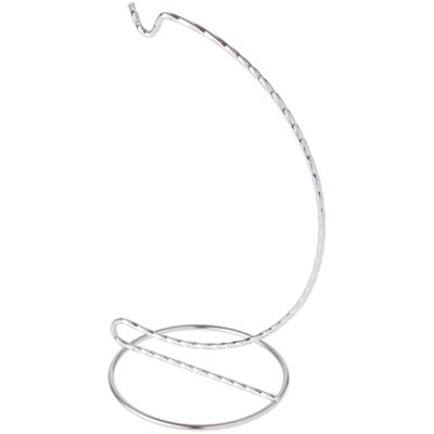 Bard's Twisted Silver Ornament Stand, 7" H x 3" W x 3" D, Pack of 6