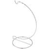Bard's Twisted Silver Ornament Stand, 7" H x 3" W x 3" D, Pack of 6 view 1