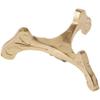 Bard's Brass-toned Egg Stand/Holder, Medium Scroll Leg, 0.875" Diameter (Fits Hen Sized Eggs), Pack of 6 view 1