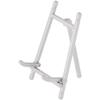 Bard's Satin Silver-toned Metal Easel, 5" H x 3.375" W x 3.5" D, Pack of 6 view 1