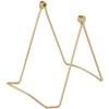 Bard's Folding Gold Wire Easel Stand, 6" H x 4.25" W x 6.25" D, Pack of 2 view 1
