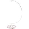 Bard's Ornate Silver Ornament Stand, Large, 10.25" H x 4" W x 4" D, Pack of 3 view 1
