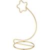 Bard's Star Gold-Toned Ornament Stand, 6" H x 3" W x 3" D, Pack of 6 view 1