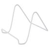 Bard's Vinyl Covered White Wire Easel Stand, 6" H x 5.5" W x 8" D, Pack of 6 view 1