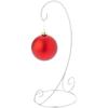 Bard's Twisted Silver Ornament Stand, Large, 12.25" H x 5.5" W x 7.5" D, Pack of 2 view 2