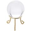 Bard's Brass-toned Egg Stand/Holder, Twisted Scroll Leg, 1.375" Diameter, Pack of 6 view 2