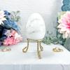Bard's Brass-toned Egg Stand/Holder, Twisted Scroll Leg, 1.375" Diameter, Pack of 6 view 3