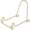 Bard's Adjustable Brass Metal Easel, Fleur de Lis, 5" H x 4" W x 5" D, Pack of 12 view 1