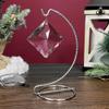 Bard's Twisted Silver Ornament Stand, 6" H x 2.625" W x 2.625" D, Pack of 6 view 4