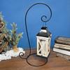 Bard's Wrought Iron Black Ornament Stand, 18" H x 7.5" W x 10.25" D, Pack of 3 view 3