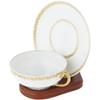 Bard's Walnut MDF Cup and Saucer Stand, 4.25" H x 4" W x 5" D, Pack of 3 view 4