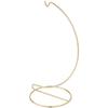 Bard's Twisted Gold-Toned Ornament Stand, 9" H x 3.75" W x 3.75" D, Pack of 6 view 1