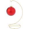 Bard's Twisted Gold-Toned Ornament Stand, 9" H x 3.75" W x 3.75" D, Pack of 6 view 2