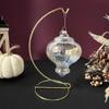 Bard's Twisted Gold-Toned Ornament Stand, 9" H x 3.75" W x 3.75" D, Pack of 6 view 3