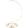Bard's Ornate Gold-Toned Ornament Stand, Medium, 8.25" H x 4" W x 4" D, Pack of 2 view 1