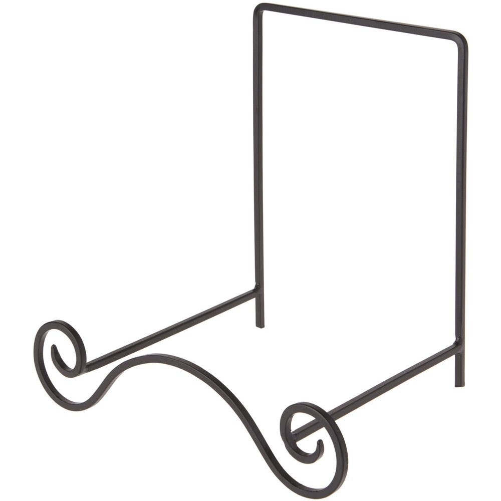 Bard's Wrought Iron Bowl or Deep Platter Stand, 9.375" H x 10.25" W x 7.625" D (For 12" - 16" Bowls or Deep Platters), Pack of 2