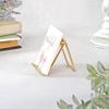 Bard's Folding Gold-toned Wire Easel Stand, 3" H x 2.75" W x 3" D, Pack of 3 view 3
