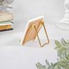 Bard's Folding Gold-toned Wire Easel Stand, 3" H x 2.75" W x 3" D, Pack of 3 view 4