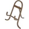 Bard's Small Antique Gold-toned Wrought Iron Easel, 6" H x 5.5" W x 4" D (For 6" - 8.5" Plates), Pack of 2 view 1