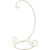 Bard's Twisted Gold-toned Ornament Stand, Large, 12.25" H x 5.5" W x 7.5" D, Pack of 6 view 1