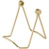 Bard's Folding Gold-toned Wire Easel Stand, 3" H x 2.75" W x 3" D, Pack of 6 view 1