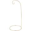 Bard's Gold-Toned Ornament Stand, 12" H x 5.25" W x 5.25" D, Pack of 3 view 1