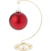 Bard's Ornate Gold-toned Ornament Stand, Large, 10.25" H x 4" W x 4" D, Pack of 6 view 2