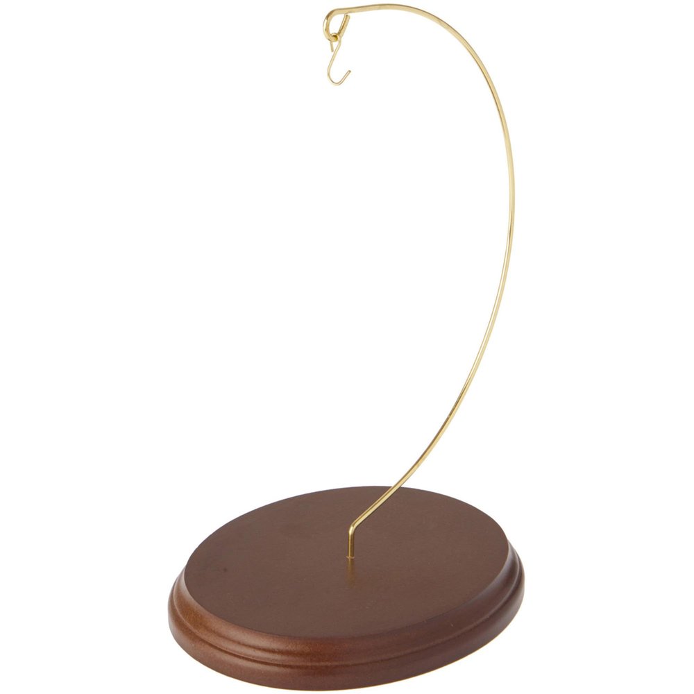 Bard's Fruitwood Ornament Stand for Lightweight Ornaments, Large, 8" H x 4.25" W x 5.25" D, Pack of 6