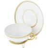 Bard's Ornate Shiny Gold-toned Cup and Saucer Stand, 3" H x 2.75" W x 4" D, Pack of 6 view 3