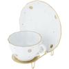 Bard's Ornate Shiny Gold-toned Cup and Saucer Stand, 3" H x 2.75" W x 4" D, Pack of 6 view 4