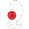 Bard's Twisted Silver Ornament Stand, Medium, 9.5" H x 5.5" W x 5.5" D, Pack of 2 view 2