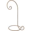 Bard's Gold-Toned Wrought Iron Ornament Stand, 16" H x 7.5" W x 10" D, Pack of 3 view 1