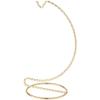 Bard's Twisted Gold-toned Ornament Stand, 6" H x 2.625" W x 2.625" D, Pack of 6 view 1