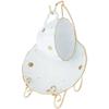 Bard's Scroll Twisted Gold-toned Cup and Saucer Stand, 7" H x 2.5" W x 4.25" D, Pack of 3 view 2