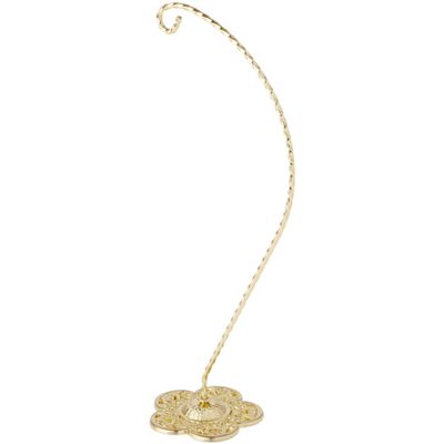 Bard's Filigree Gold-Toned Ornament Stand, 9.25" H x 2.75" W x 2.75" D, Pack of 3
