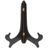 Bard's Hinged Black MDF Wood Plate Stand, 14" H x 11" W x 8" D (For 13" to 17" Plates), Pack of 3 view 1