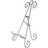 Bard's Scroll Antique Silver Collapsible Easel Stand, 15" H x 11.5" W x 8.5" D (For 11" - 11.5" Plates), Pack of 2 view 1