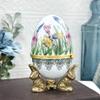 Bard's Brass toned Egg Stand/Holder, Rabbits, 2.125" Diameter, Pack of 2 view 4