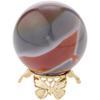 Bard's Gold-toned Egg Stand/Holder, Butterflies, 0.875" Diameter (Fits Hen Sized Eggs), Pack of 6 view 4