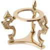 Bard's Brass-toned Egg Stand/Holder, Small Dragons, 1.5" Diameter, Pack of 2 view 1