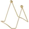 Bard's Folding Gold-toned Wire Easel Stand, 4" H x 4" W x 4.75" D, Pack of 3 view 1