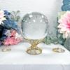 Bard's Brass-toned Egg Stand/Holder, Swirl Leg, Reversible 1.4375" and 2" Display Diameter, Pack of 6 view 4