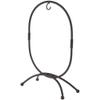 Bard's Oval Shaped Black Wrought Iron Ornament Stand, 11" H x 7.25" W x 7.25" D, Pack of 5 view 1