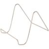Bard's Plain Silver Wire Easel Stand, 6" H x 5.5" W x 8" D, Pack of 6 view 1