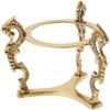 Bard's Brass toned Egg Stand/Holder, Large Dragons, 2.75" Diameter, Pack of 3 view 1