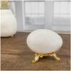 Bard's Brass-toned Egg Stand/Holder for Horizontal Display, Princess Ann, 0.875" Diameter (Fits Hen Sized Eggs), Pack of 6 view 4