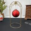 Bard's Arched Gold-Toned Ornament Stand, Large Angel, 12.25" H x 6" W x 6" D, Pack of 3 view 4